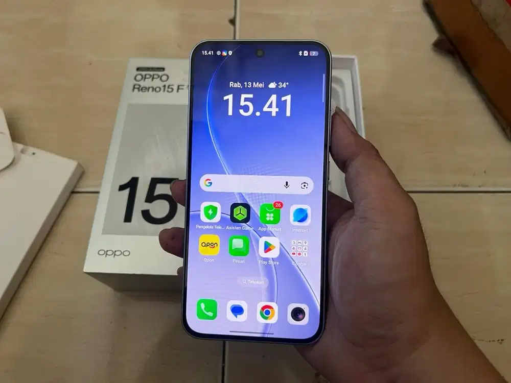 oppo reno 15f 5g 12/256gb fullset original