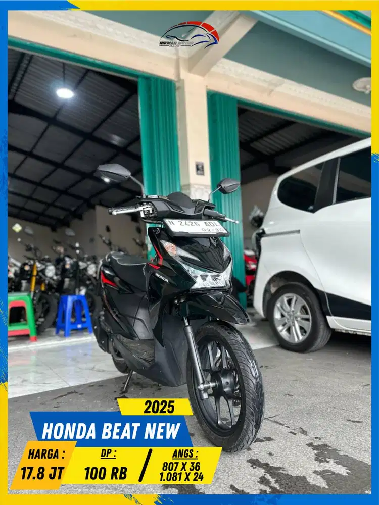 HONDA BEAT NEW 2025 LIKE NEW MASZEHH HIKMAH MOTOR KEPUH