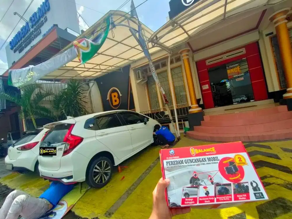 Peredam Guncangan Mobil Balance Damper . Pasang untuk Anti Limbung