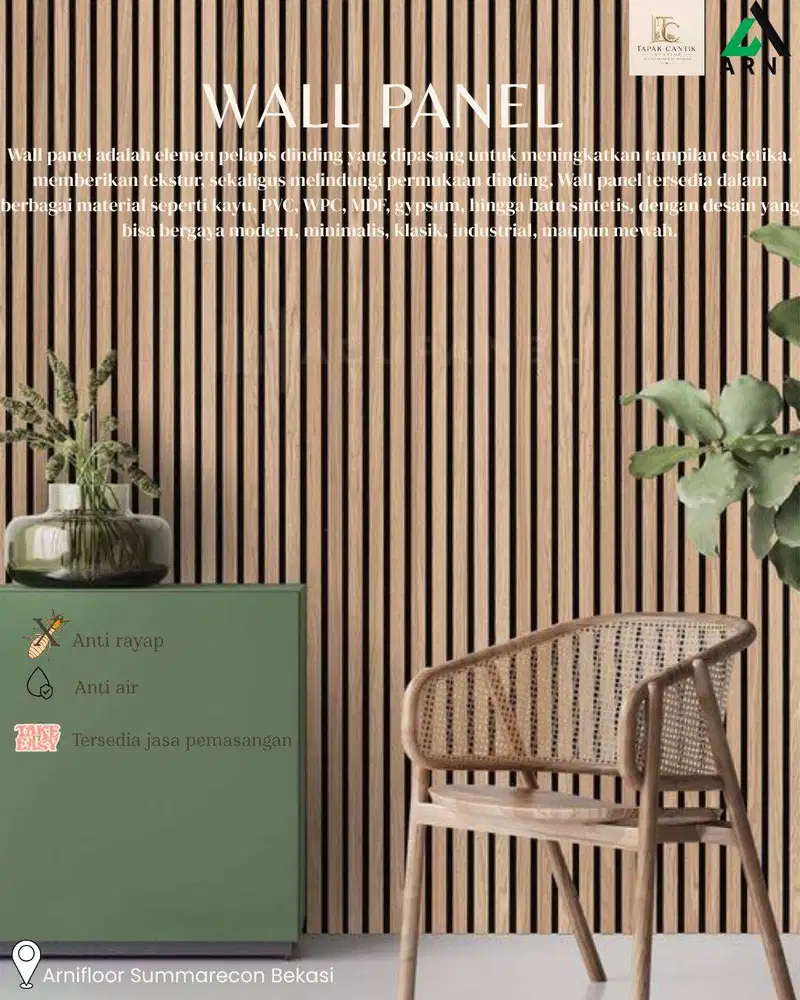 WALLPANEL ARNI TAHAN LAMA MUDAH PASANG