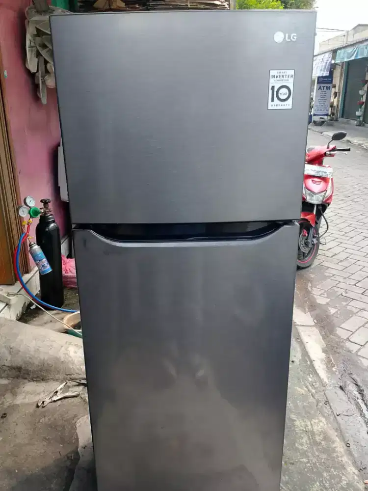 Kulkas 2 pintu siap pakai