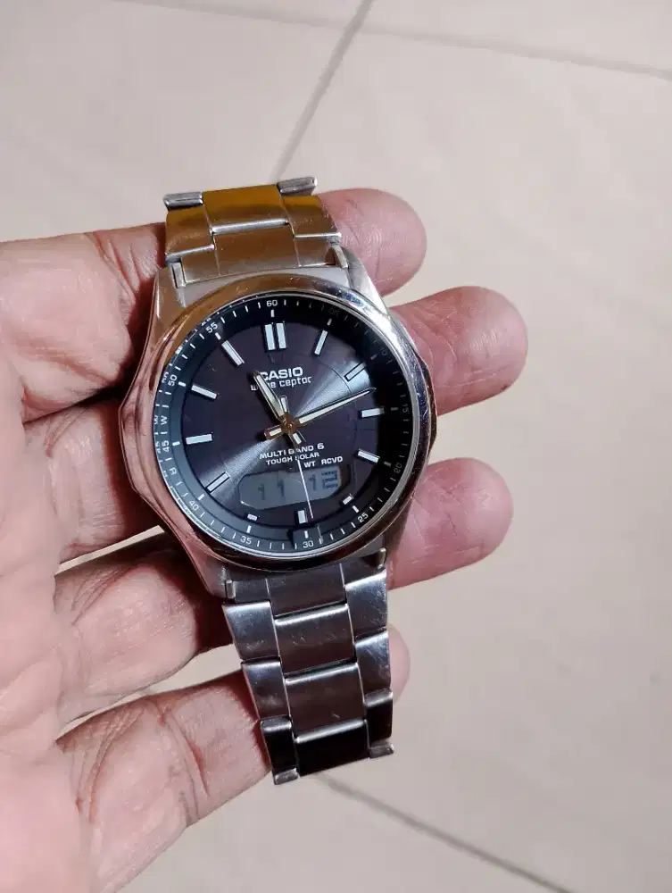 Jam Casio second