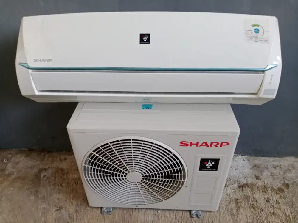 Jual ac sharp plasma ½pk