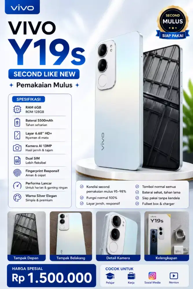 VIVO Y19S 6/128 GB