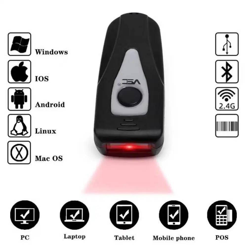 Barcode Scanner Bluetooth VSC BT-10  (Portable) 1D 2D