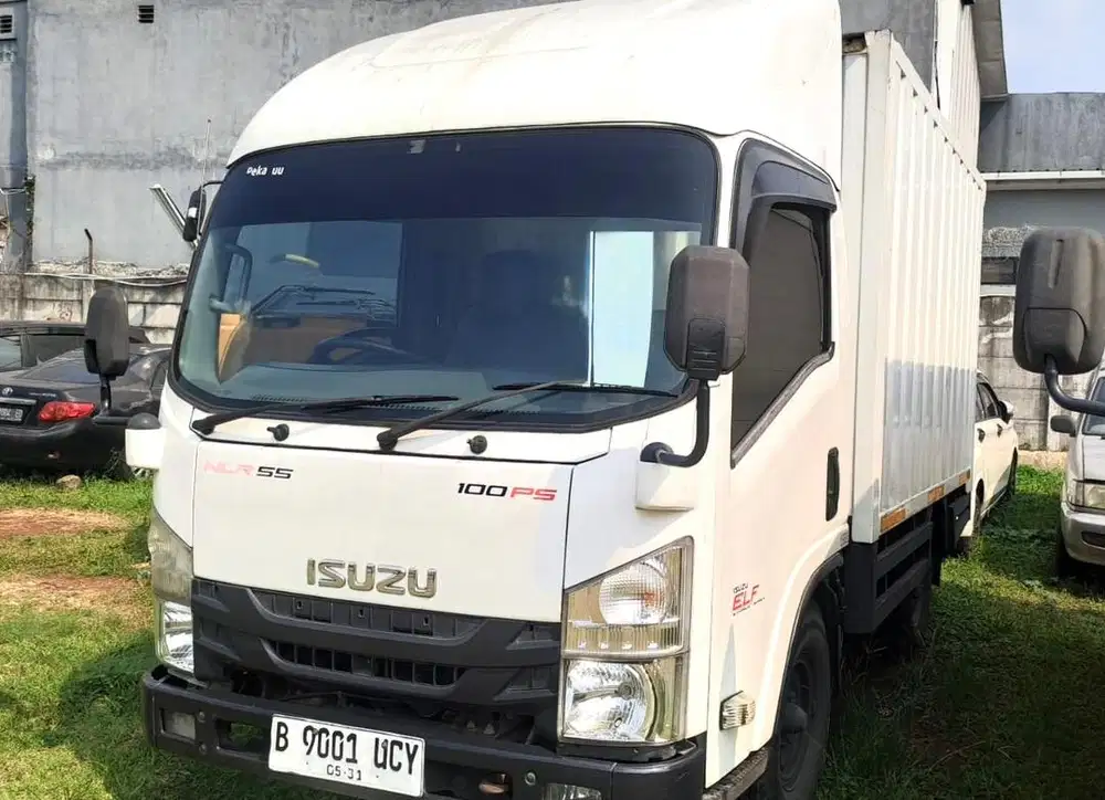 81rb+banBARU MURAH CDE Isuzu elf engkel NLR Box besi 2021 nik 2020 bok