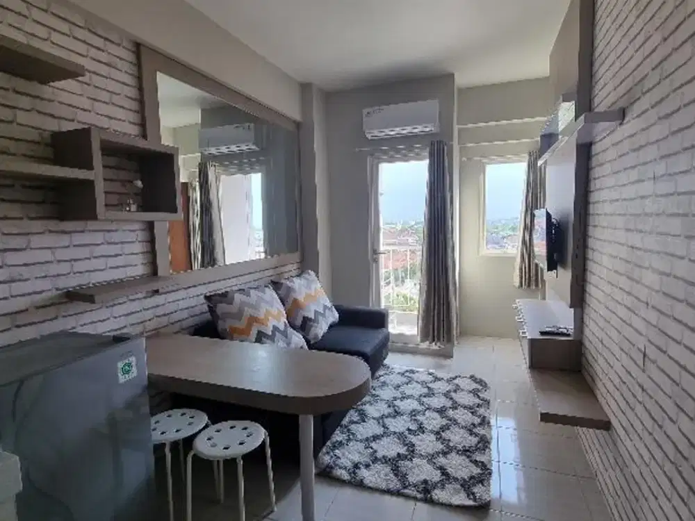 Puncak Dharmahusada 2BR Furnish lantai 1 (super langka)