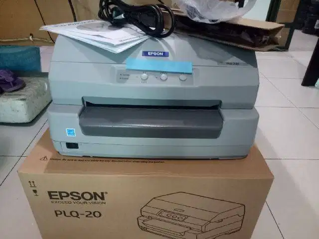 Passbook PLQ 20 Epson printer bank, koperasi, BPR (cp.Yayuk)