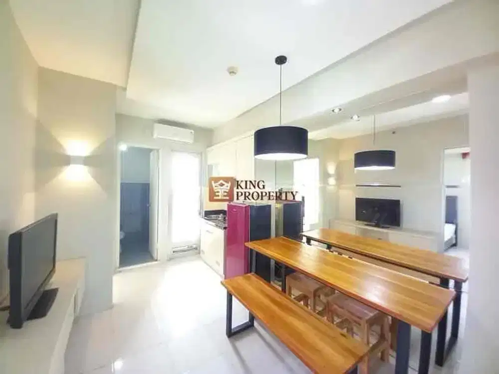 Dijual With Furnished Furniture 2br 35m2 Posisi Hook Green Bay Pluit Strategiss