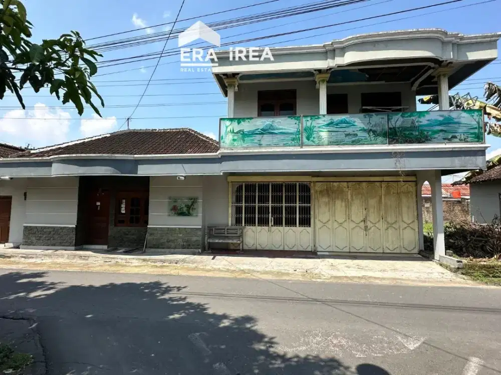 RUMAH 1,5 LANTAI DIJUAL DI SOLO BARAT DEKAT PASAR GAWOK DAN PASAR RAKYAT DALEMAN