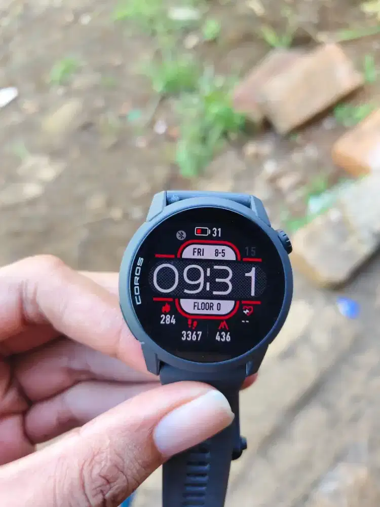 Coros Pace 4 hitam