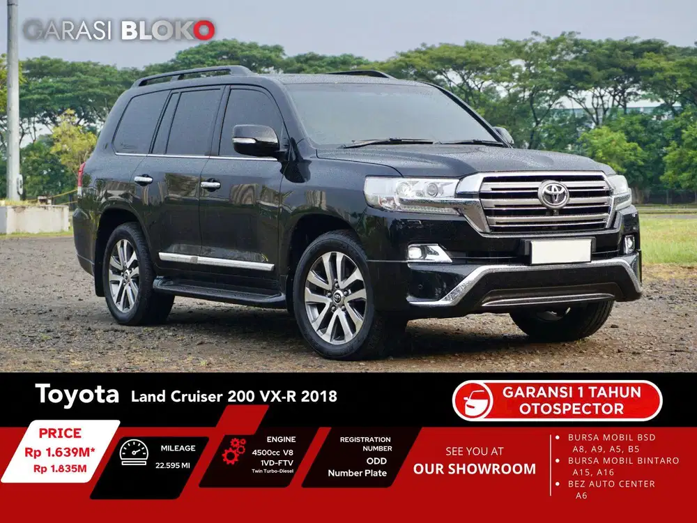 Toyota Land Cruiser 200 VX-R 4x4 2018