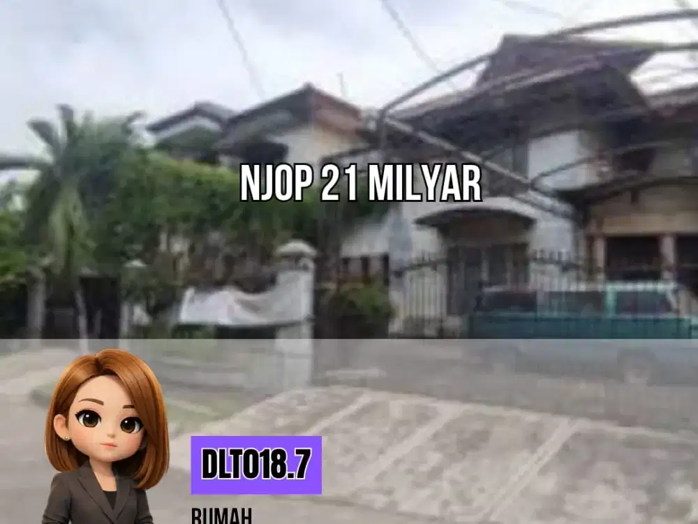 MURAH LELANG RUMAH 20 MEI 26 PERUMAHAN TAMAN SUNTER AGUNG UKR 845 M2 NJOP 21 M HANYA CASH SUDAH INCLUDE PENGOSONGAN