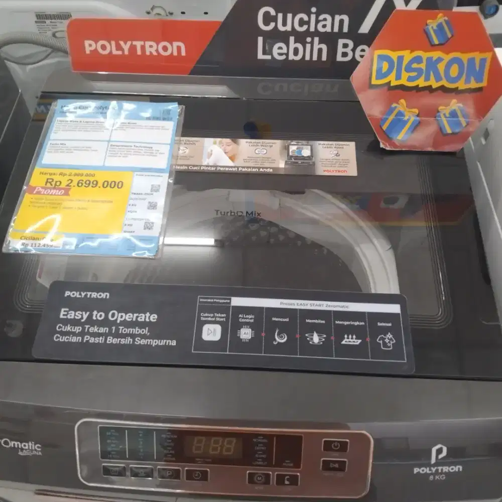 Promo Mesin Cuci Polytron