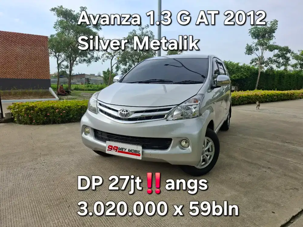 Avanza 1.3 G AT 2012 Silver Metalik