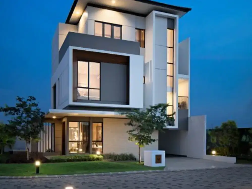 Rumah 3lt 13,5x14 189m type 4KT Cluster Maninjau Asya JGC Jakarta Garden City