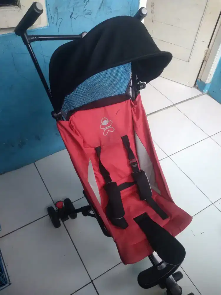 Stroller cbx merah hitam