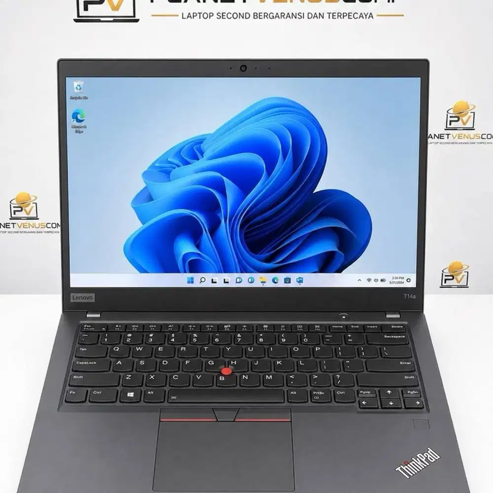 laptop lenovo thinkpad t14s G2 intel core i7 gen 11 layar 4k DL-VN