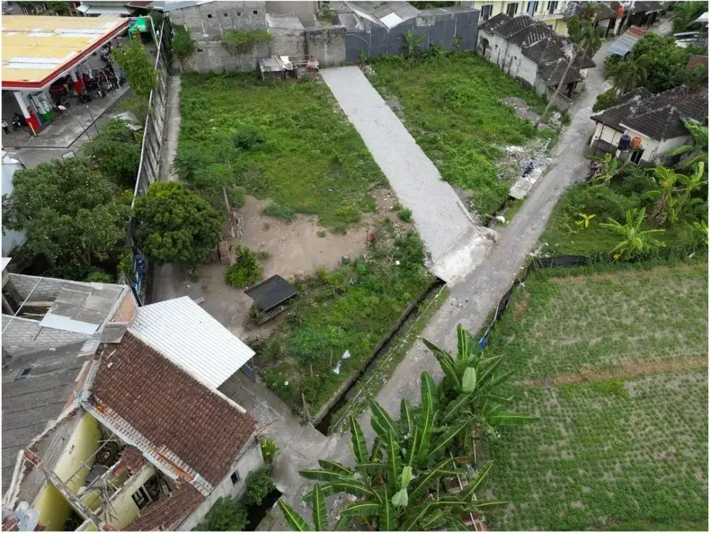 Dekat Pasar Kolombo Dijual Tanah Jogja di Jl. Kaliurang Km.9