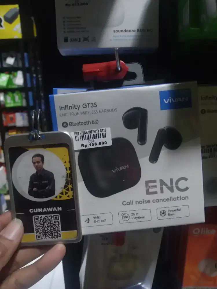 Headset BT VIVAN infinity GT3S  ATLANTIS DAHSYAT