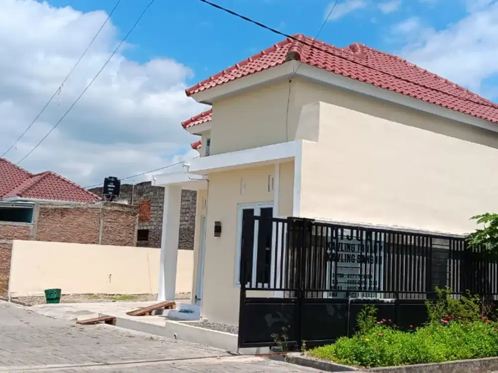 dijual tanah akvlingan luas 85m2 lokasi di gentan dekat dari luwes gentan