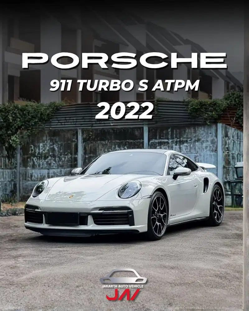 PORSCHE 911 TURBO S ATPM 2022 / LIKE NEW / LOW ODO / MINT CONDITION