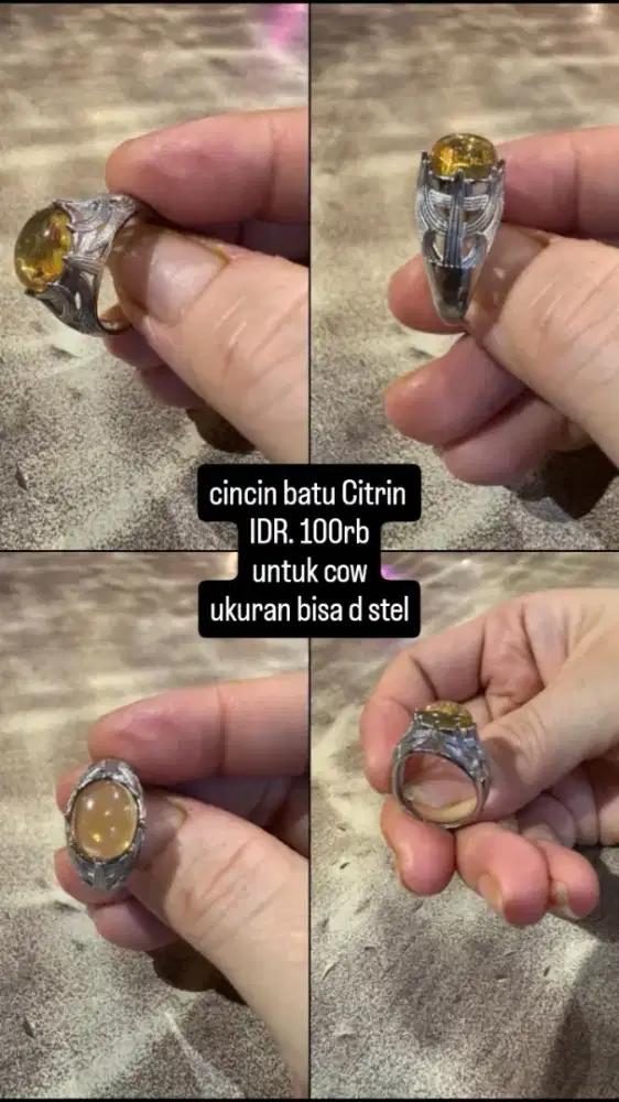 cincin citrin penarik pelanggan