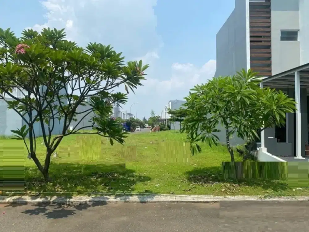 Kavling badan luas 204m Cluster Yarra JGC Jakarta Garden City Cakung