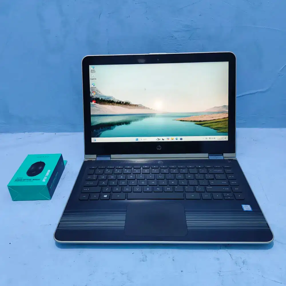 2IN1 Laptop HP Pavilion x360 Slim Core i3 Gen 7 RAM 8GB TouchScreen