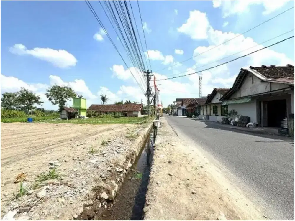 Dekat Pamella 7 Supermarket Tanah Jogja Dijual di Kalasan Sleman