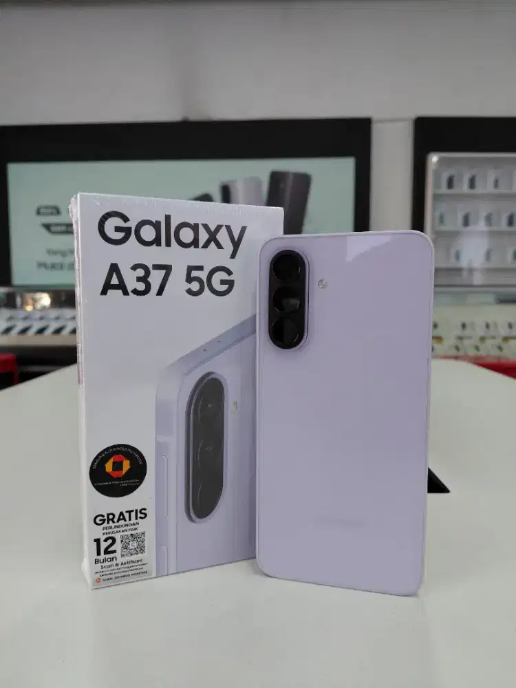 Samsung Galaxy A37 5G - Lavender - 8/128 GB - Olivia Cell Merah