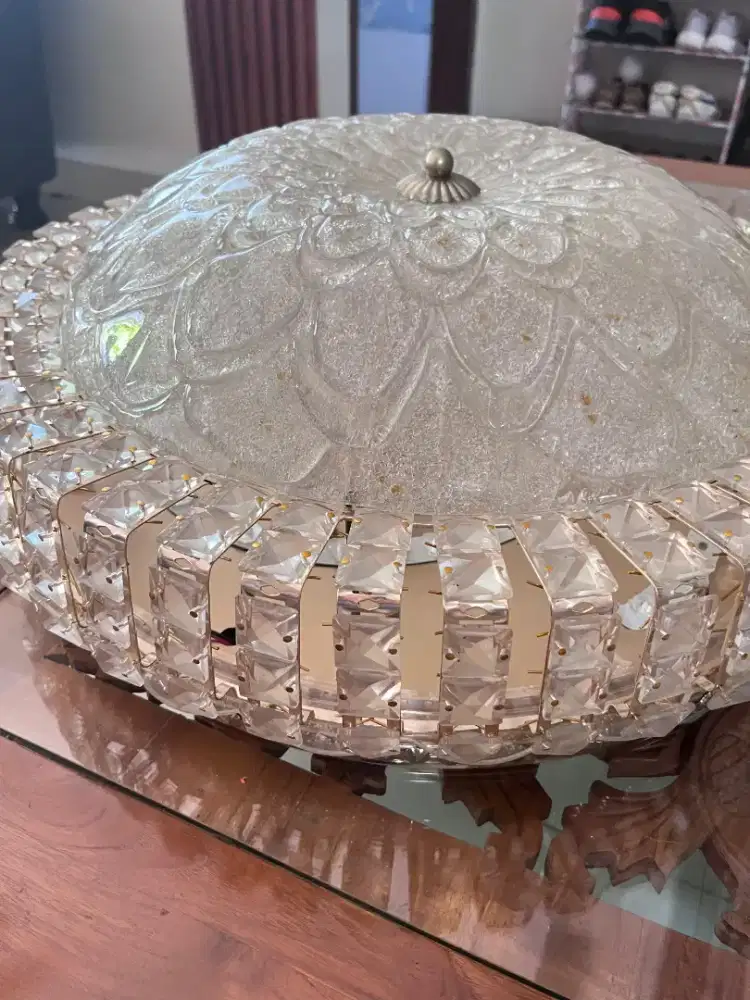Lampu Plafon Kristal LED