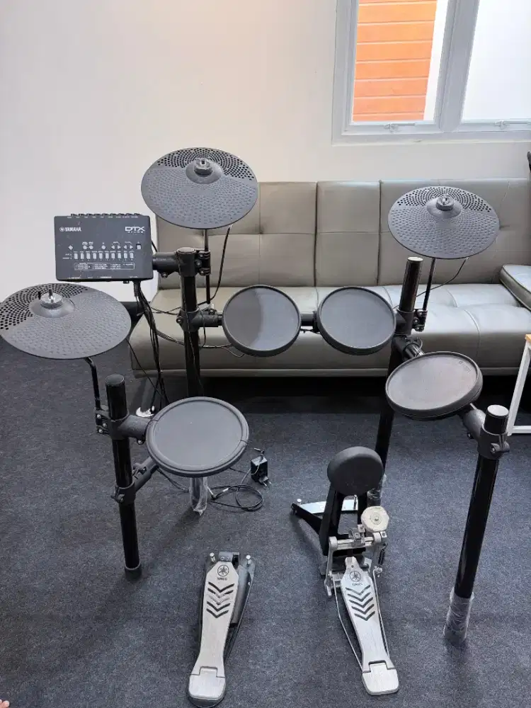 Drum Elektrik Yamaha DTX452K Kondisi Normal dan JOSSSS