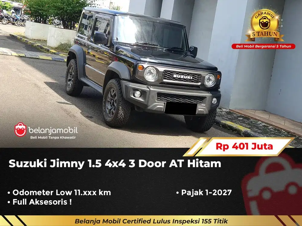 [ FULL AKSESORIS ] Suzuki Jimny 1.5 4x4 3 Door 2024/2025