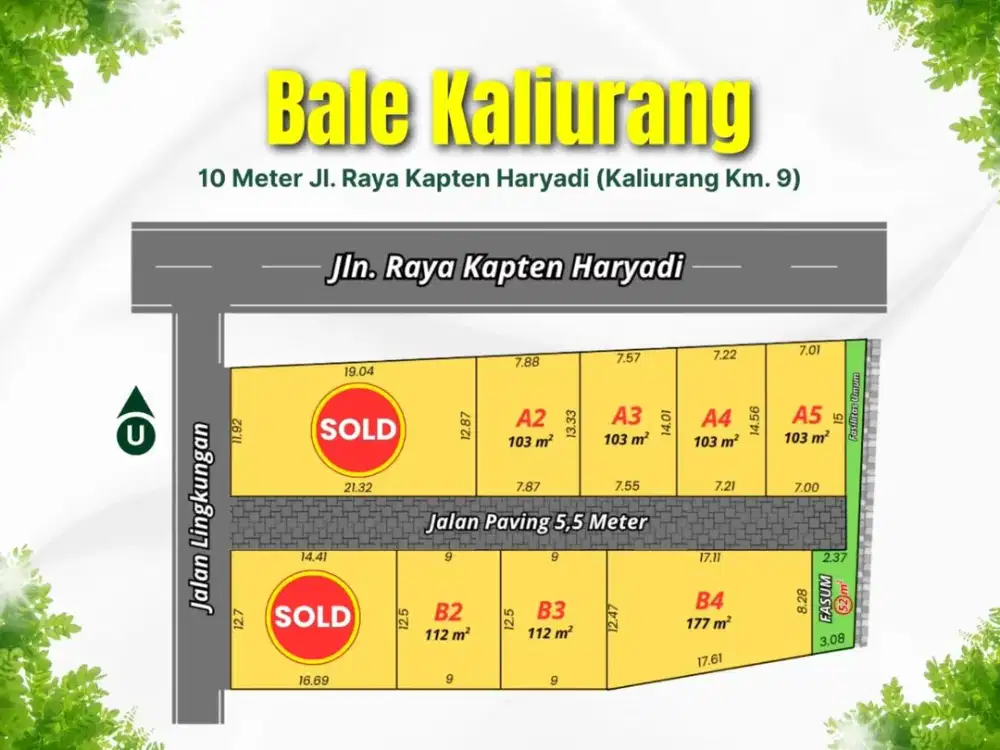 Tanah Strategis Jogja Dekat Kota Jogja, Cocok Hunian dan Kost dengan Legalitas SHM Pekarangan