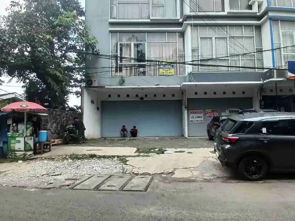 Dijual Ruko 3 lantai di Sumber Sari Bandung Main Road