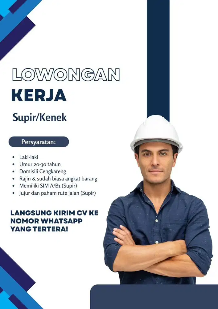 Dicari Supir Barang dan Kenek