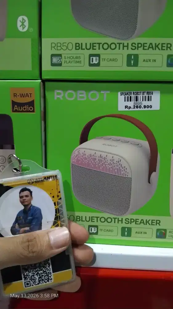 SPEAKER ROBOT BT RB50 ATLANTIS DAHSYAY