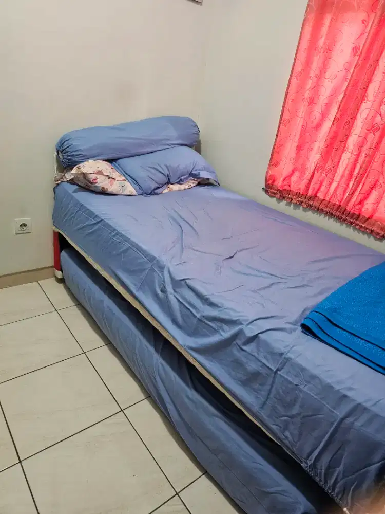 Springbed twin ukuran 100x200