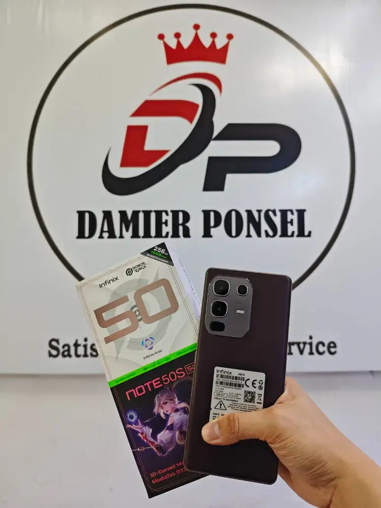 INFINIX NOTE 50S 5G (8/256) SECOND FULLSET GARANSI RESMI S/D NOV 2026