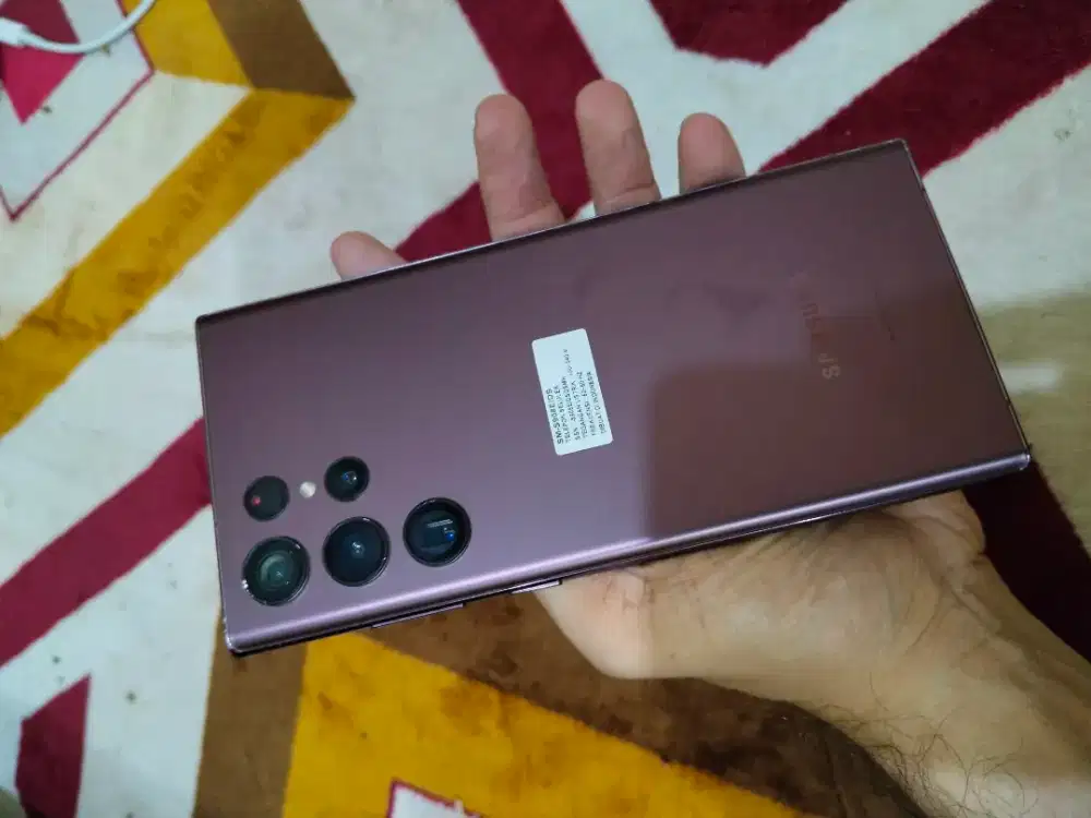 Samsung s22 ultra 5G sein 256 TDK ADA MINUS PEMAKEAN pribadi bs tt