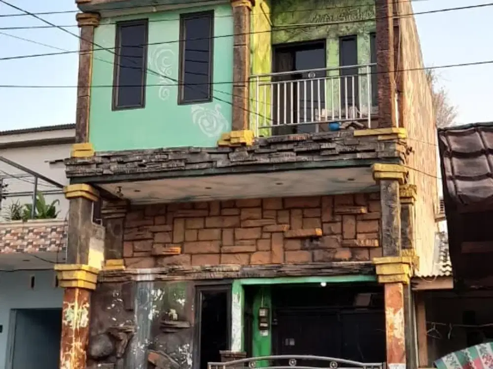 Rumah 2 Lantai Furnished di Jalan Utama Cikampek – Harga Anjlok dari 700JT Jadi 400JT !