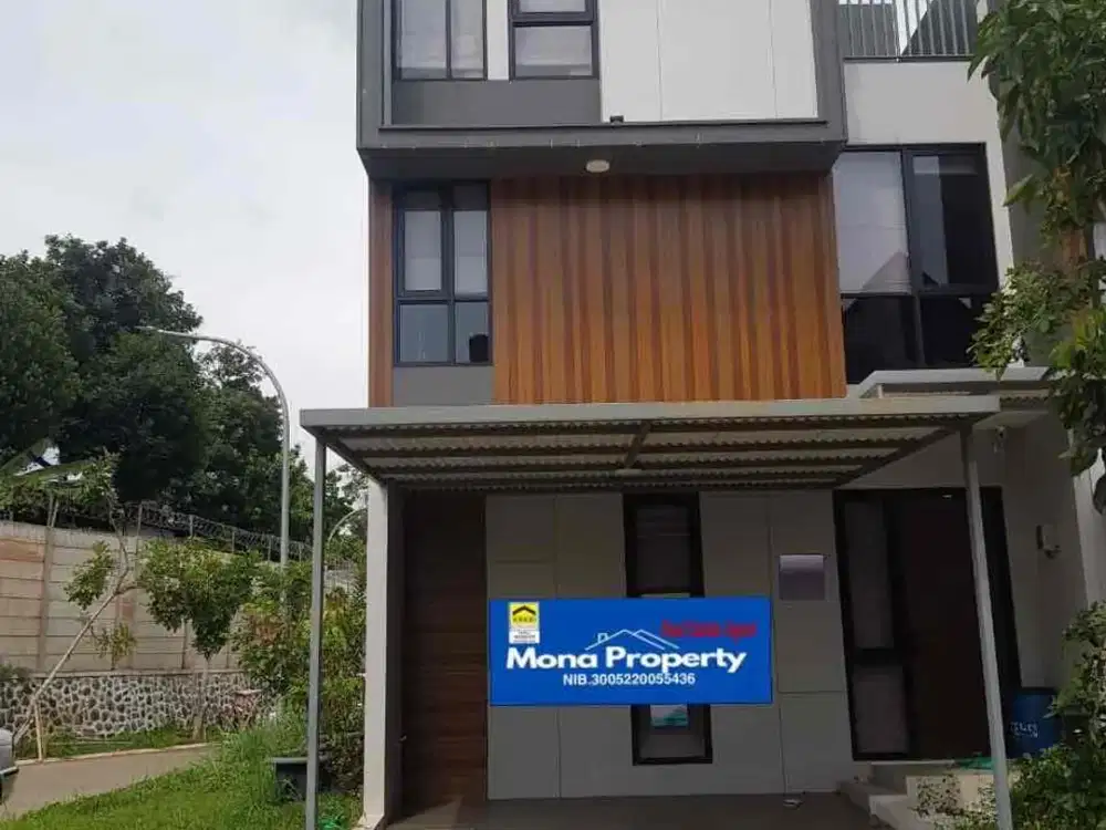 Ruma hoek semi furnish Kota Wisata cibubur