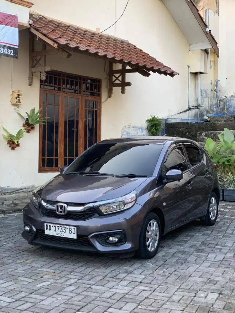 Honda Brio E 2020 Matic At cvt odo low agya ayla garansi kredit