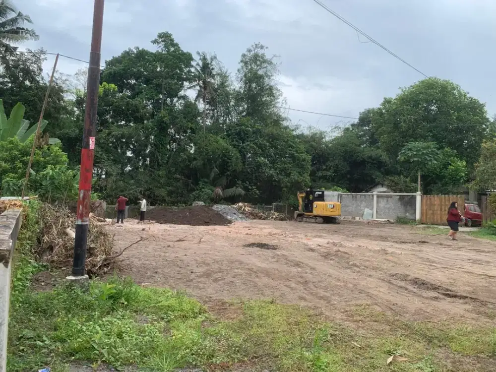 Cicilan 12x Tanpa Bunga Tanah Sleman SHM 1Jutaan 2 Menit Jl. Magelang Km 16
