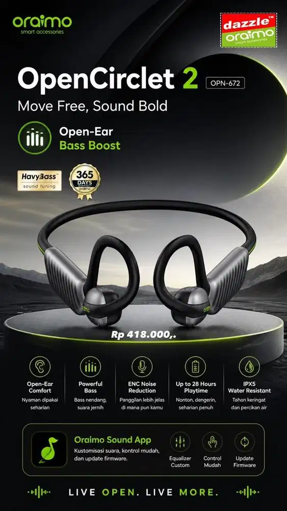 Open Ear Oraimo OPN-672