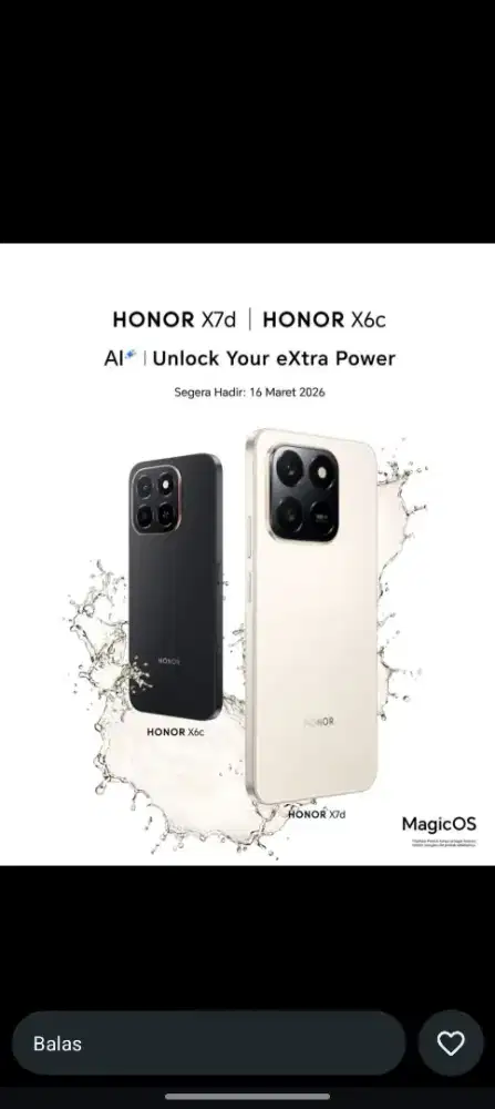 Honor x7D 8+8GB / 512GB