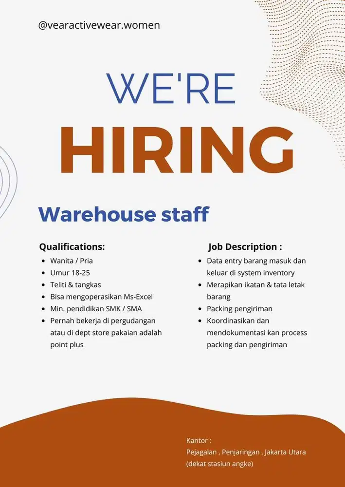Warehouse Staff