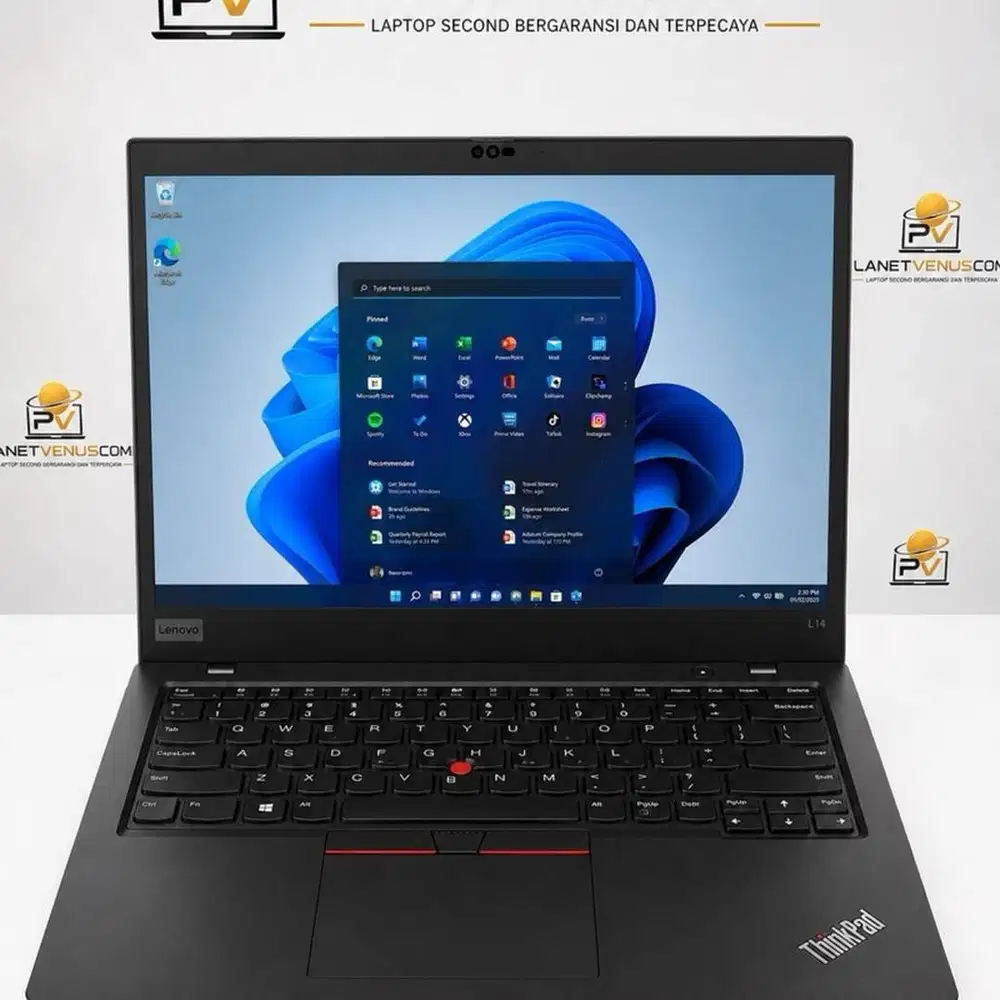 LAPTOP LENOVO THINKPAD L14 G2 AMD RYZEN 5 PRO 5650U RAM 16/256GB DL-VN