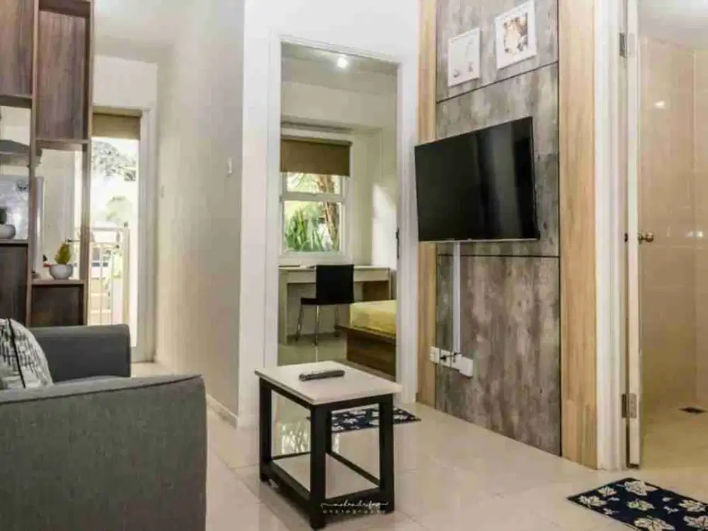 termurah! apartemen parahyangan residence 1br furnish bandung utara